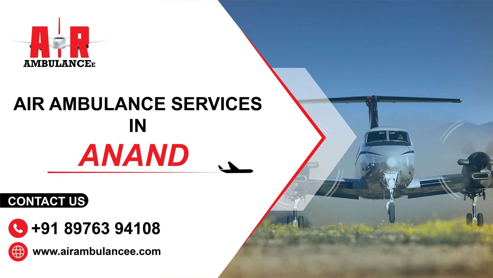 Air Ambulance Services In Anand