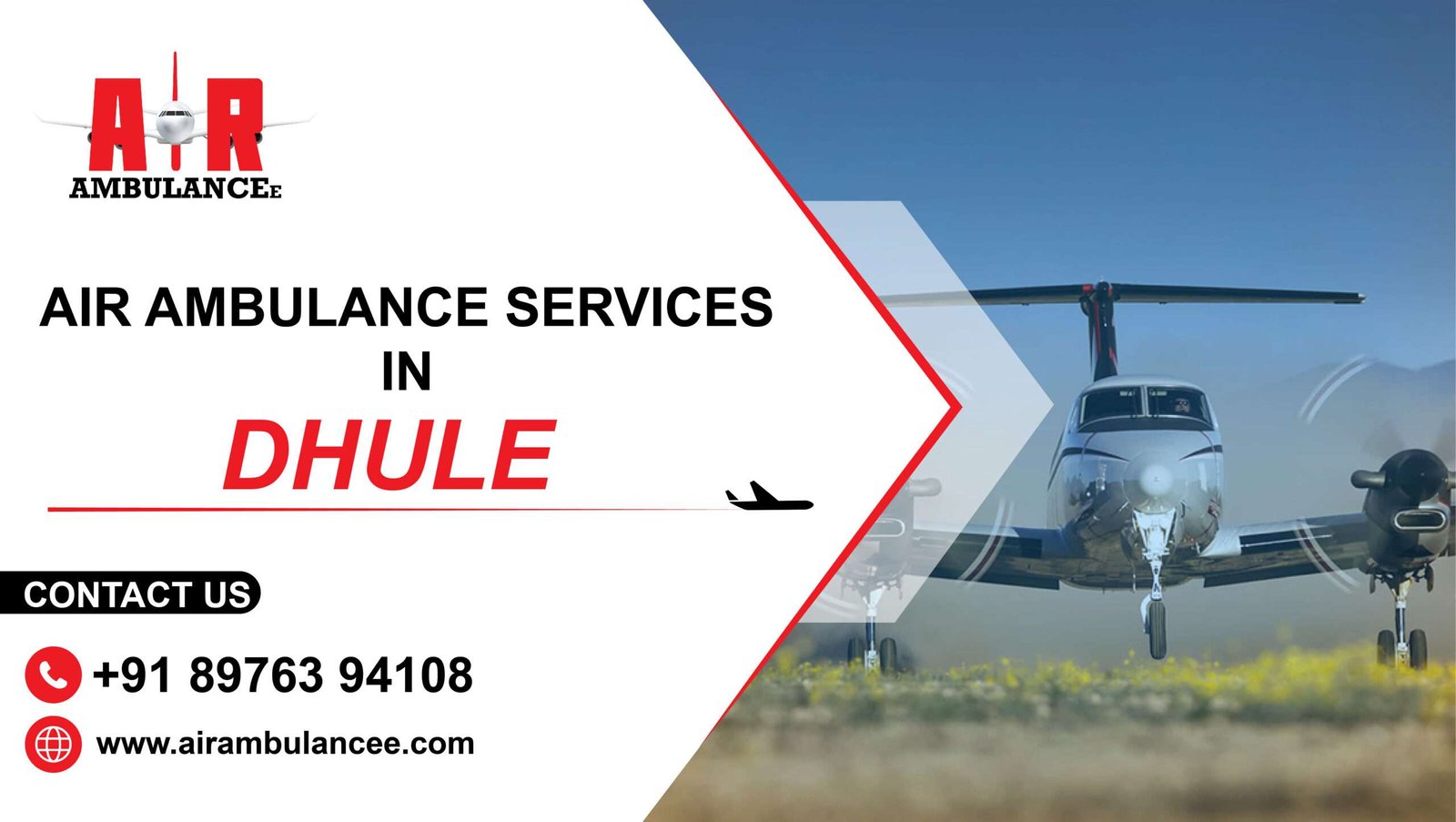 Air Ambulance Services In Dhule