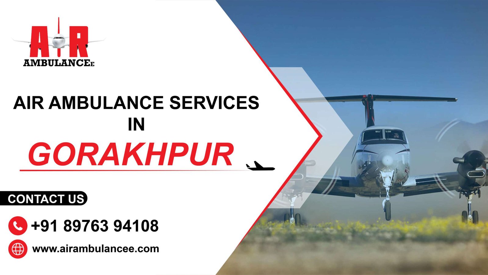 Air Ambulance Services In Gorakhpur