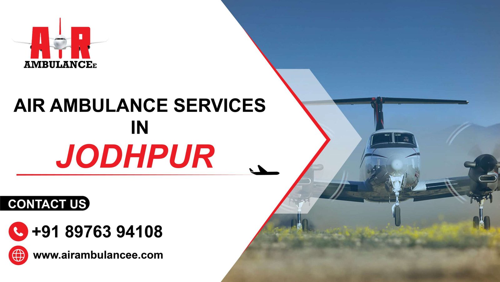 Air Ambulance Services In Jodhpur