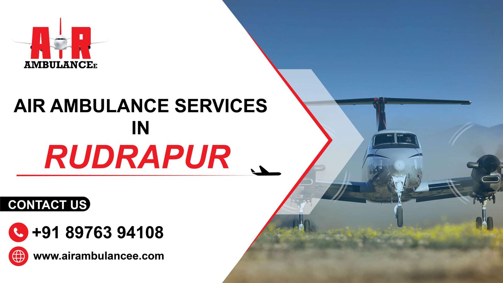 Air Ambulance Services In Rudrapur