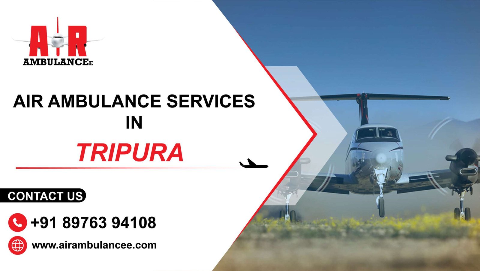 Air Ambulance Services In Tripura